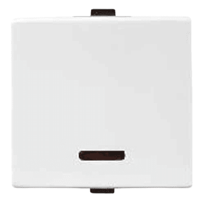 Anchor Roma Plus Dura Switch With LED Indicator, 10AX, 2 Module, 1 Way, 289203 (Set of 10)