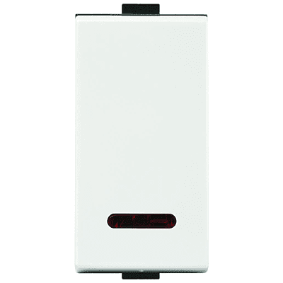 Anchor Roma Plus Switch With LED Indicator 10AX, 1 Module, 1 Way, 289103