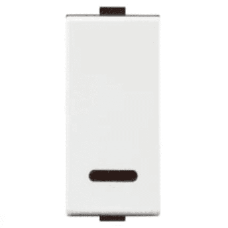 Anchor Roma Plus Switch With LED Indicator, 20A, 1 Module, 1 Way, 289163