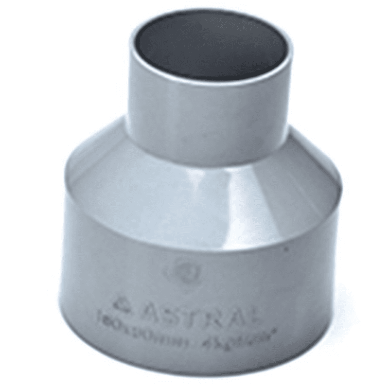 Astral Aquasafe Reducer Coupler, 160*90mm, 6"*3" Inch, 4 Kg, Moulded Fittings