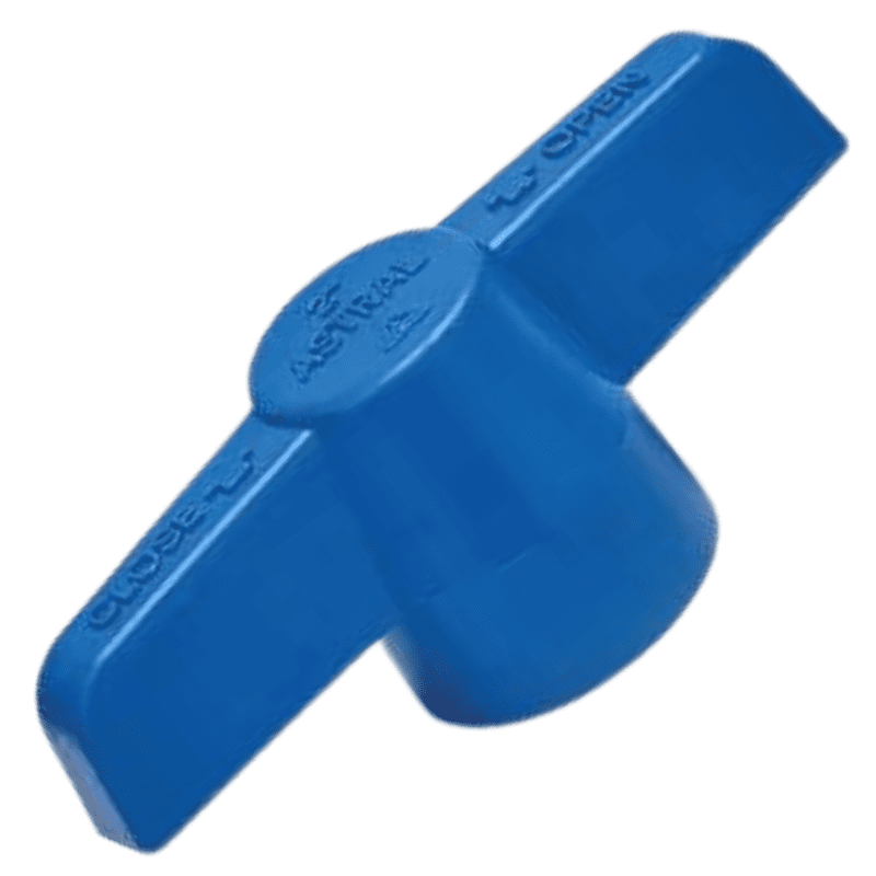 Astral Ball Valve Handle, 15mm, 1/2" Inch, CPVC Fittings