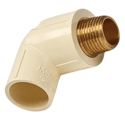 Astral Male Brass Elbow 90 Degree, 20*15mm, 3/4*1/2" Inch, CPVC Fittings