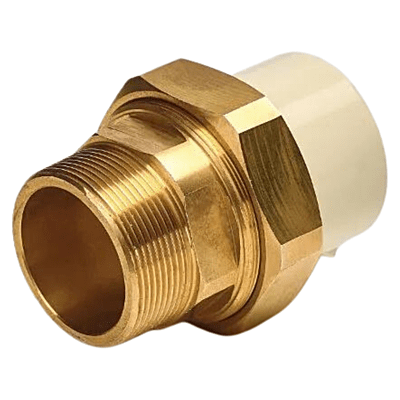Astral Male Brass Union, 50mm, 2" Inch, CPVC Fittings