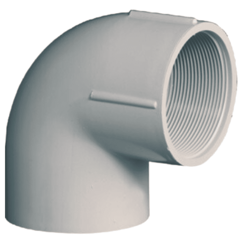 Elbow Threaded (PVC), 110 mm, 4" Inch, Agriculture PVC Fittings