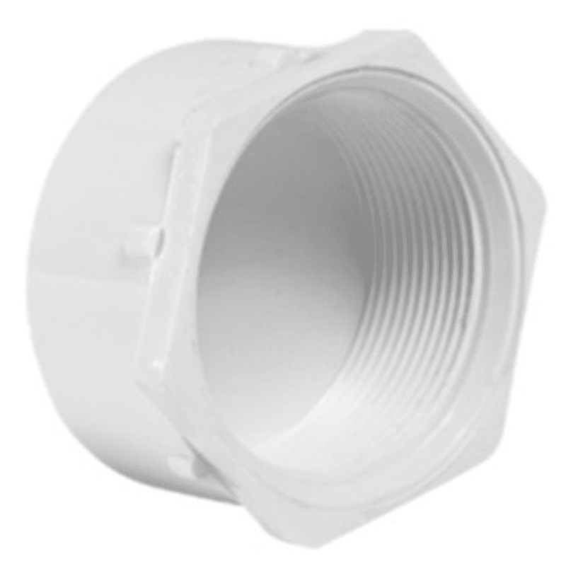 End Cap (Threaded), 20mm, 3/4(Inch), Supreme Aqua Gold uPVC High Pressure Plumbing System