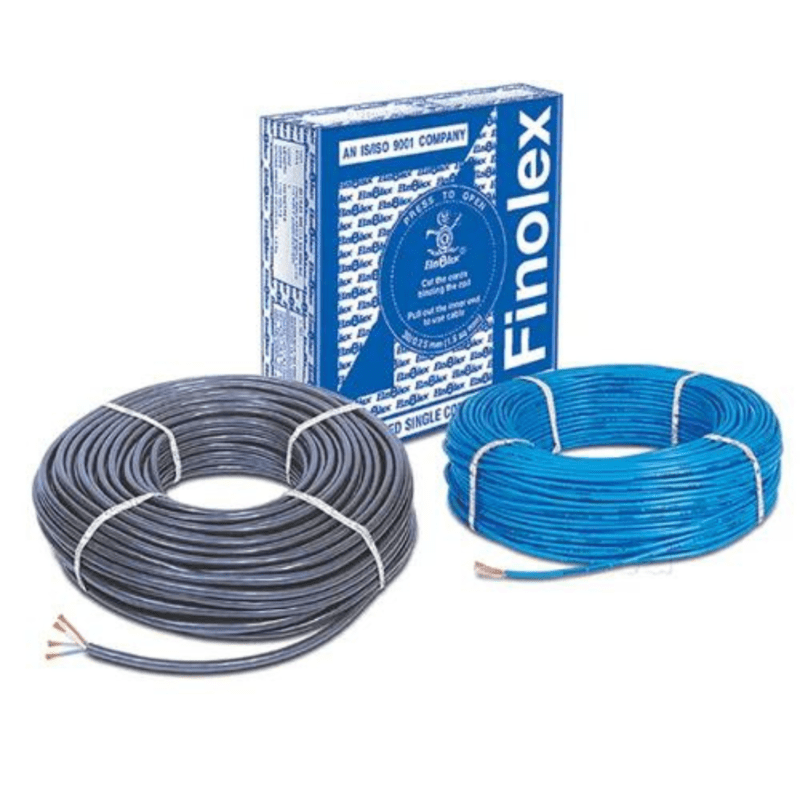 Finolex 6.00 Sq.mm 3-Core FR-Multi Core Heavy Duty (Sheathed) Flexible Cable