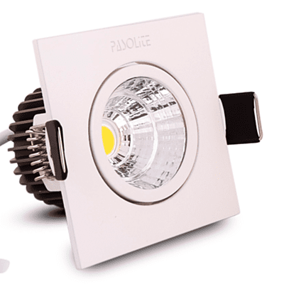 Pasolite Cabinate Light LDL 113 (White), 3W, (Square), Zen Downlight