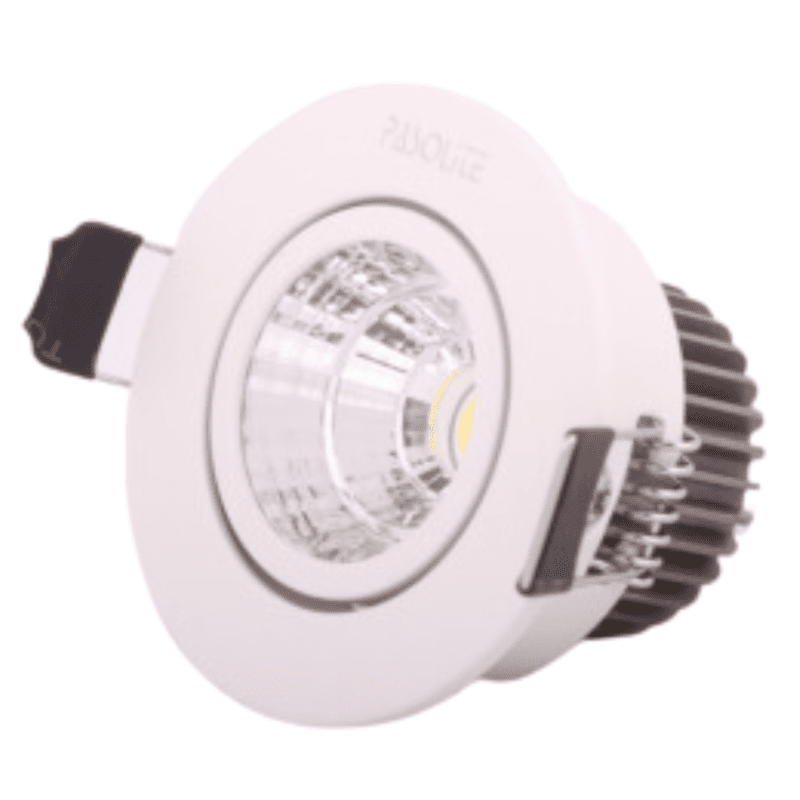 Pasolite Cabinate Light LDL 182 (White), 3W, (Round), Recess Downlight