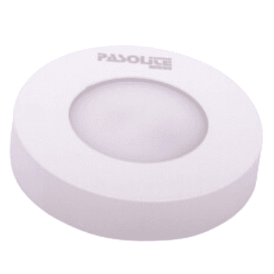 Pasolite Cabinate Light LDL 187 (White/Black), 3W, Slim Surface Downlight