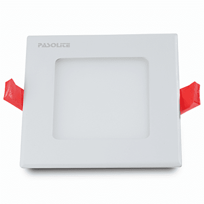 Pasolite Panel Light LDL 044 (White), 4W, (Square), Alto Extra Slim Panel