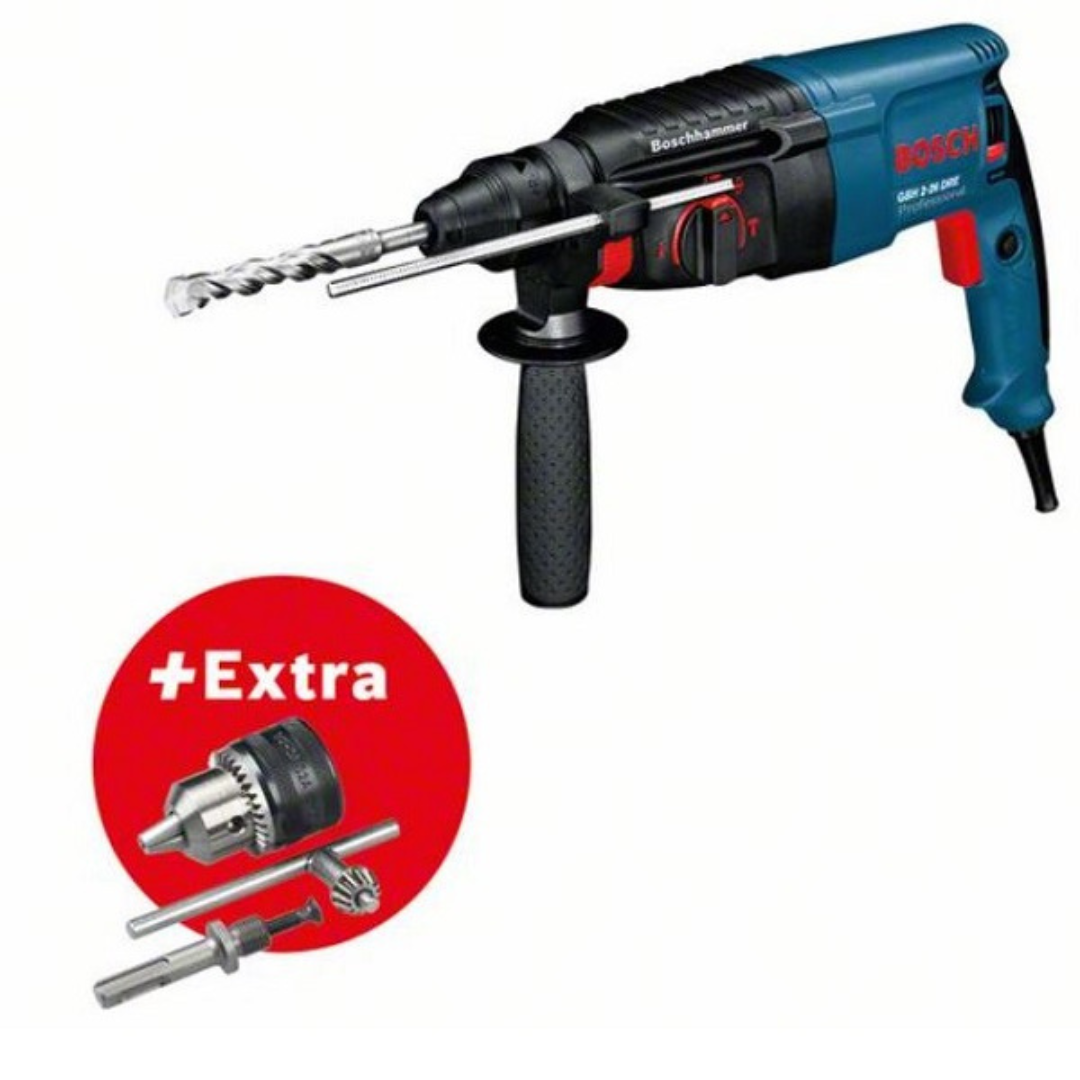 Rotary Hammer 1-2 GBH 2-26 DRE + Drill Chuck Bosch