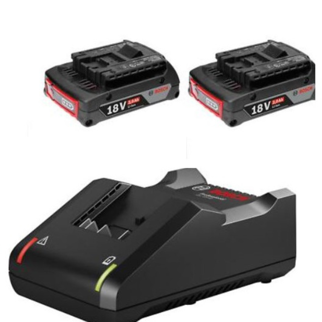 Starter Kits GAL 18V-40 + 2x GBA 18V 2.0Ah Bosch