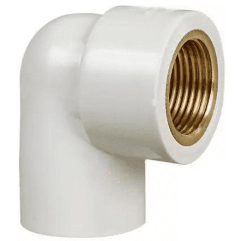 TH. Elbow (Brass), 32mm, 1-1/4(Inch), Supreme Aqua Gold uPVC High Pressure Plumbing System