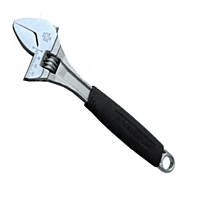 Taparia Adjustable Spanners (1171-S-8) With Soft Grip (Chrome Finish)