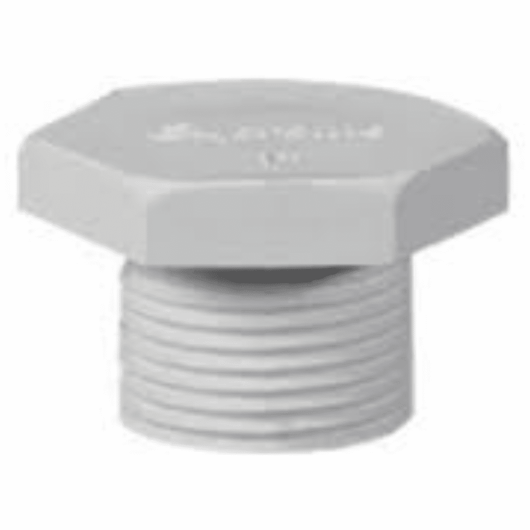 Threaded Plug, 20mm, 3/4(Inch), Supreme Aqua Gold uPVC High Pressure ...